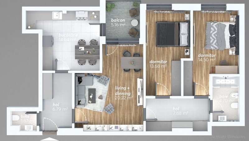 3camdec+2bai/sec4, Mall Grand Arena,parc T.Arghezi